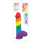 Pumped Rainbow Silicone Dildo Dildos Hott Products
