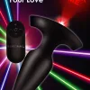 Laser Fuck Me Anal Plug with Remote Control - Small Vibrators XR Brands