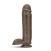 Dr. Skin - Mr. Mister 10.5 Inch Dildo with Suction Cup - Chocolate Dildos Blush