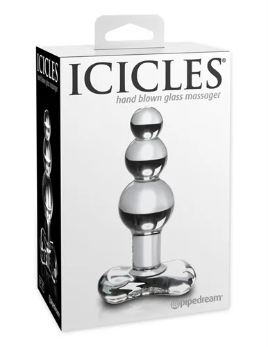 Icicles No. 47 - Clear Anal Play Pipedream