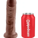 King Cock Strap on Harness With 8 Inch Cock - Brown Panties & Thongs Pipedream