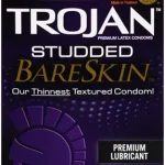 Trojan Studded Bareskin - 10 Pack Lubes & Essentials Paradise Marketing