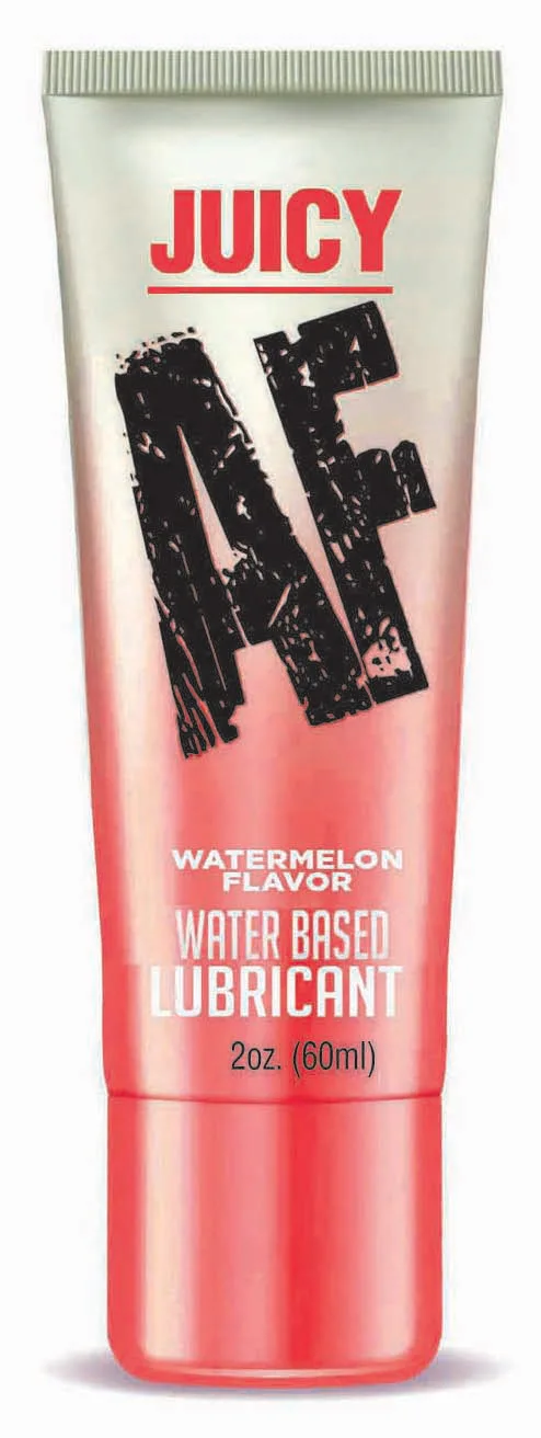 Juicy Af - Watermelon Water Based Flavored Lubricant - 2 Oz Lubes & Essentials Little Genie