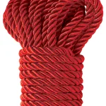 Fetish Fantasy Series Deluxe Silky Rope - Red BDSM & Kink Pipedream