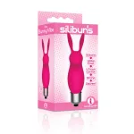 The 9's Silibus Silicone Bunny Bullet - Pink