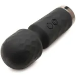 10x Mini Silicone Wand - Black Vibrators XR Brands