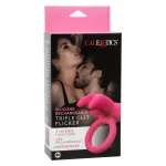 Silicone Rechargeable Triple Clit Flicker Enhancers CalExotics