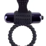 Fantasy C-Ringz Vibrating Silicone Super Ring Black Vibrators Pipedream
