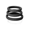 Xact- Fit 3 Premium Silicone Rings - #17, #18, #19 Cockrings | Adjustable Perfect Fit