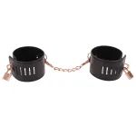 Brat Locking Cuffs - Black BDSM & Kink Sportsheets