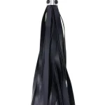 Edge Flogger - Black / Silver BDSM & Kink Sportsheets