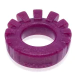 Cock-Lug Lugged Cockring - Plum Enhancers Oxballs