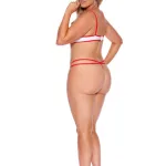 Nurse Naughty Teddy - Queen Size - White/red Costumes Elegant Moments