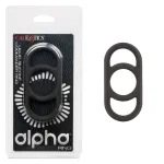 Alpha Liquid Silicone Commander Ring - Black Enhancers CalExotics