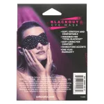 Radiance Blackout Eye Mask - Black BDSM & Kink CalExotics