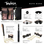 Temptasia - Safe Word - Bondage Kit With Suitcase - Black BDSM & Kink Blush