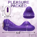 Vibrating Silicone Grinder - Purple Lubes & Essentials XR Brands