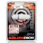 Glowdick Cockring With Led - Clear Ice Vibrators Oxballs