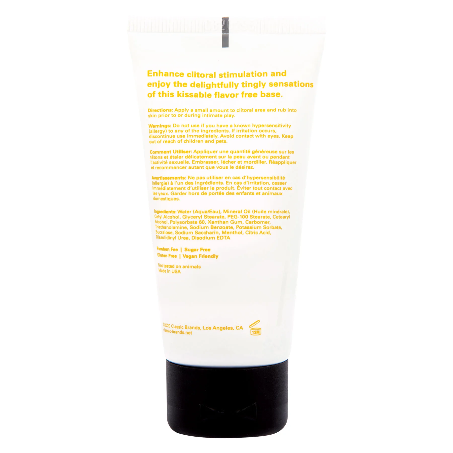 Joy Buzzer - Naked - 1.5 Fl. Oz./ 44ml Lubes & Essentials Jelique Products