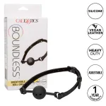 Boundless Breathable Ball Gag - Black BDSM & Kink CalExotics