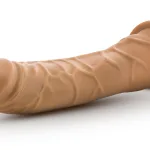 Dr. Skin Silicone - Dr. Noah - 8 Inch Dong With Suction Cup - Mocha Dildos Blush