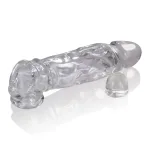 Butch Veiny Cocksheath - Clear Vibrators Oxballs