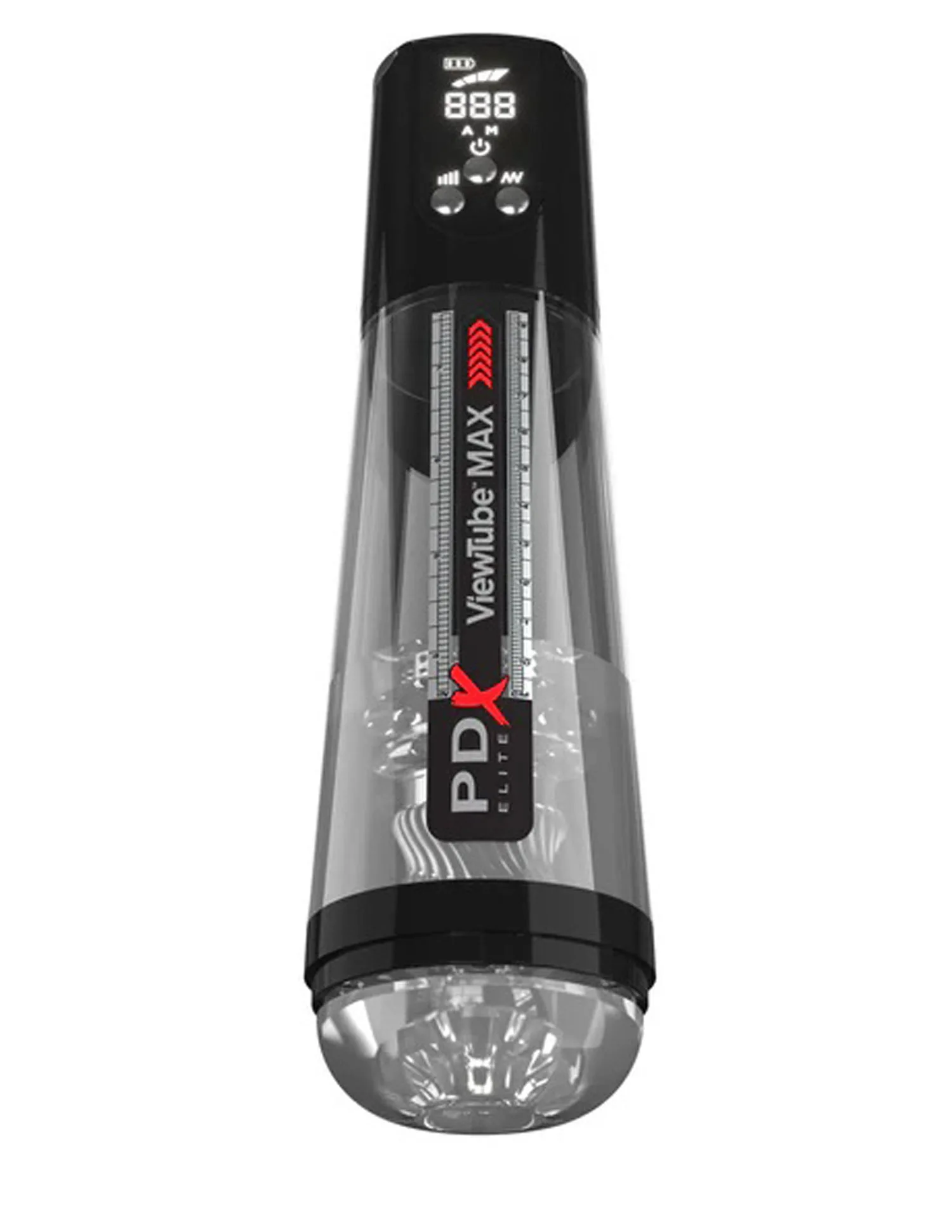 Pdx Elite Viewtube Max View - Black Strokers & Pumps Pipedream