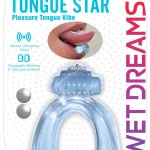 Wet Dreams Tongue Star - Blue Vibrators Hott Products