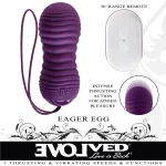 Eager Egg - Plum Vibrators Evolved Novelties