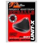Unit-X Stretchy Slimmer Fit Cocksling - Black Enhancers Oxballs