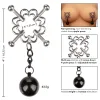 Nipple Grips 4-Point Weighted Nipple Press BDSM & Kink CalExotics