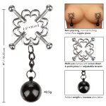 Nipple Grips 4-Point Weighted Nipple Press BDSM & Kink CalExotics