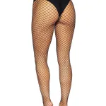 Spandex Fishnet Pantyhose - Queen - Black Hosiery & Garters Leg Avenue