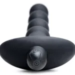 Bang - Vibrating Silicone Anal Beads and Remote Black Vibrators XR Brands