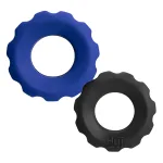 Hunkyjunk Cog 2 - Size C-Ring - Cobalt / Tar Couples & C-Rings Oxballs