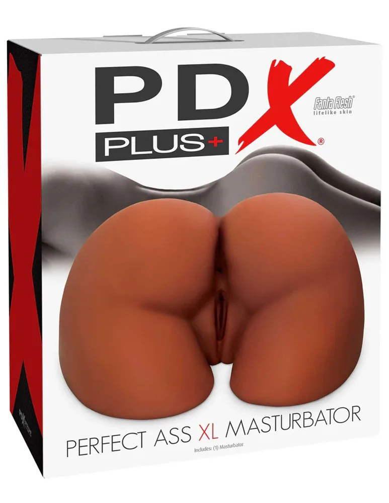 Pdx Plus Perfect Ass XL Masturbator - Brown Anal Play Pipedream