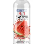 Swiss Navy 4-in-1 Playful Flavors - Watermelon 1 Oz Lubes & Essentials M.D. Science Lab