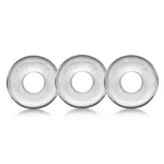 Ringer 3-Pack Do-Nut-1 - Clear Enhancers Oxballs
