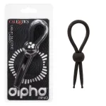 Alpha Liquid Silicone Lasso - Black Enhancers CalExotics