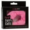 Playful Furry Cuffs - Pink BDSM & Kink CalExotics