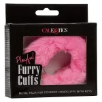 Playful Furry Cuffs - Pink BDSM & Kink CalExotics