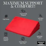Love Cushion Small Wedge Pillow - Red Anal Play XR Brands