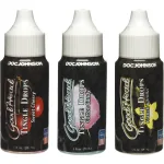 Goodhead - Tingle Drops- 3-Pack - French Vanilla, Cotton Candy, Sweet Cherry Enhancers Doc Johnson