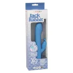 Jack Rabbit Elite Rotating Rabbit - Blue Vibrators CalExotics