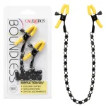 Boundless Nipple Teaser - Yellow/black Nipple Stimulators | Nipple Clamps Non-Vibrating CalExotics