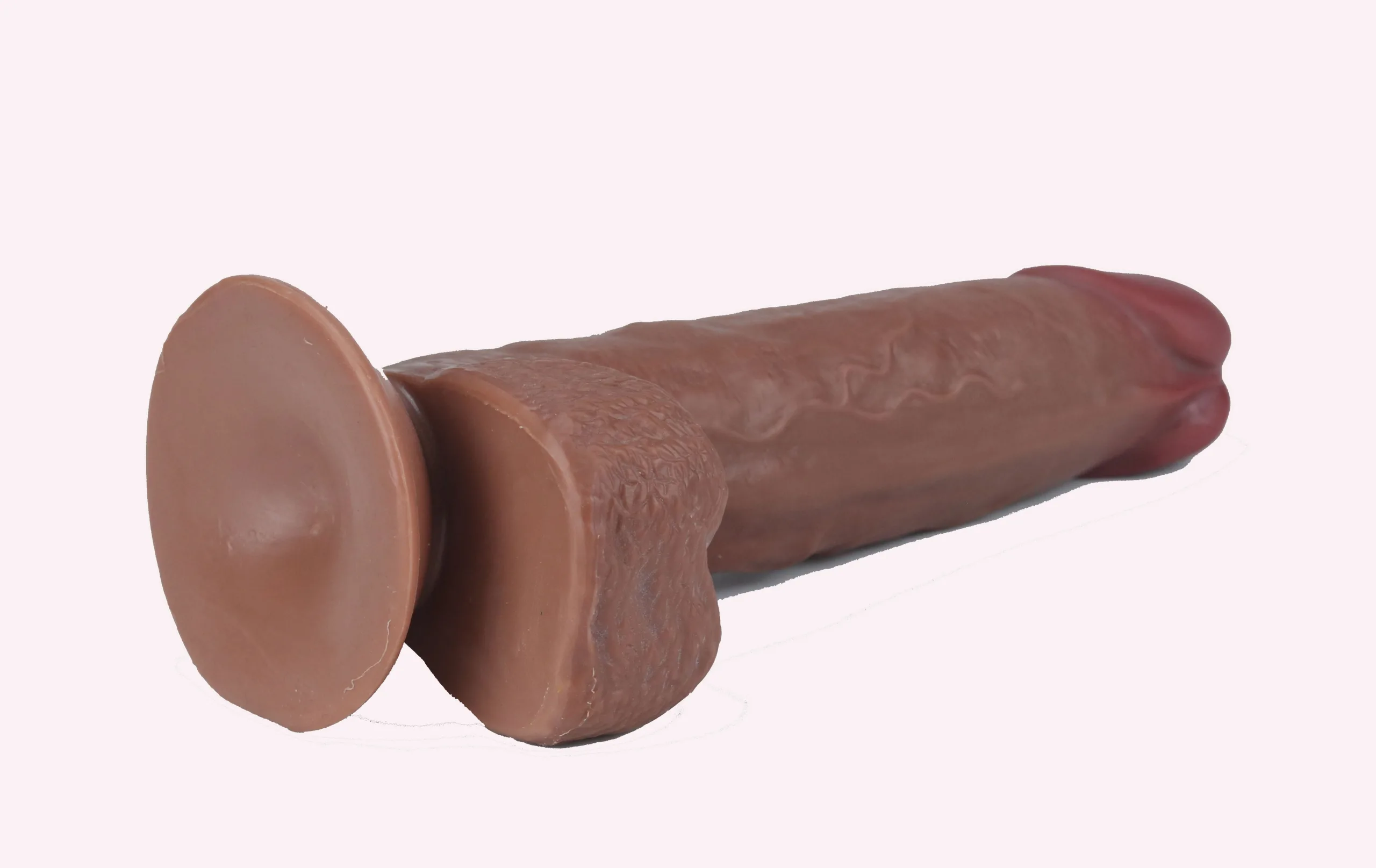 Get Lucky 7.5 Inch Real Skin Dong - Light Brown Dildos Voodoo Toys