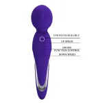 Walter Super Soft Silicone Wand - Violet Vibrators Pretty Love