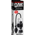 Pump Worx Beginners Vibrating Pump - Black Vibrators Pipedream