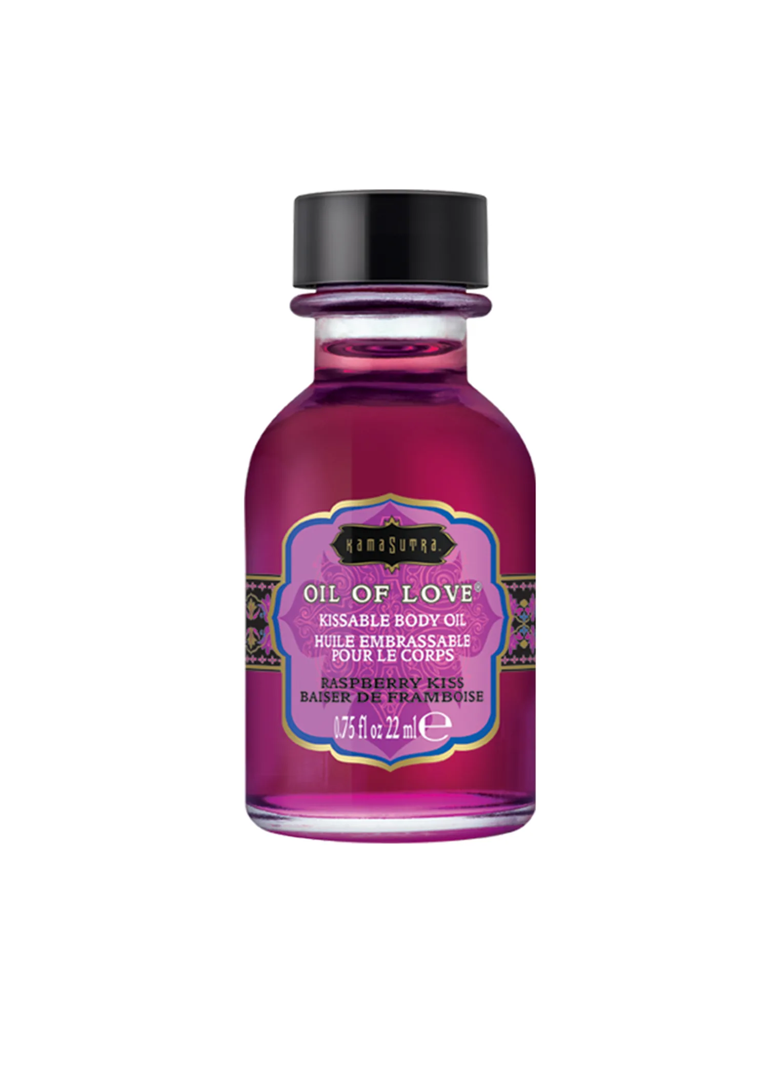 Oil of Love - Raspberry Kiss - 0.75 Fl. Oz. / 22 ml Lubes & Essentials Kama Sutra