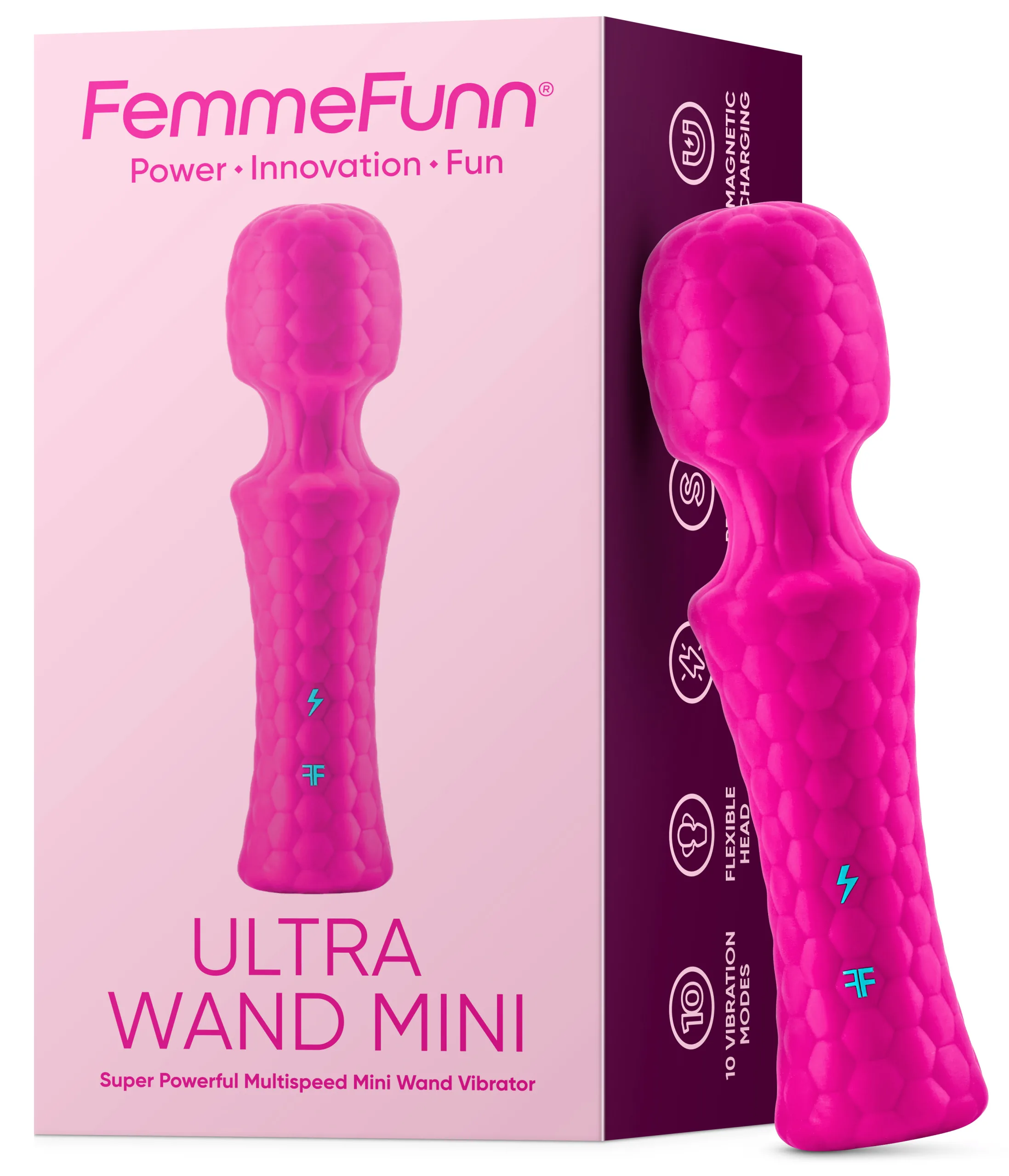 Ultra Wand Mini - Pink Vibrators Femme Funn